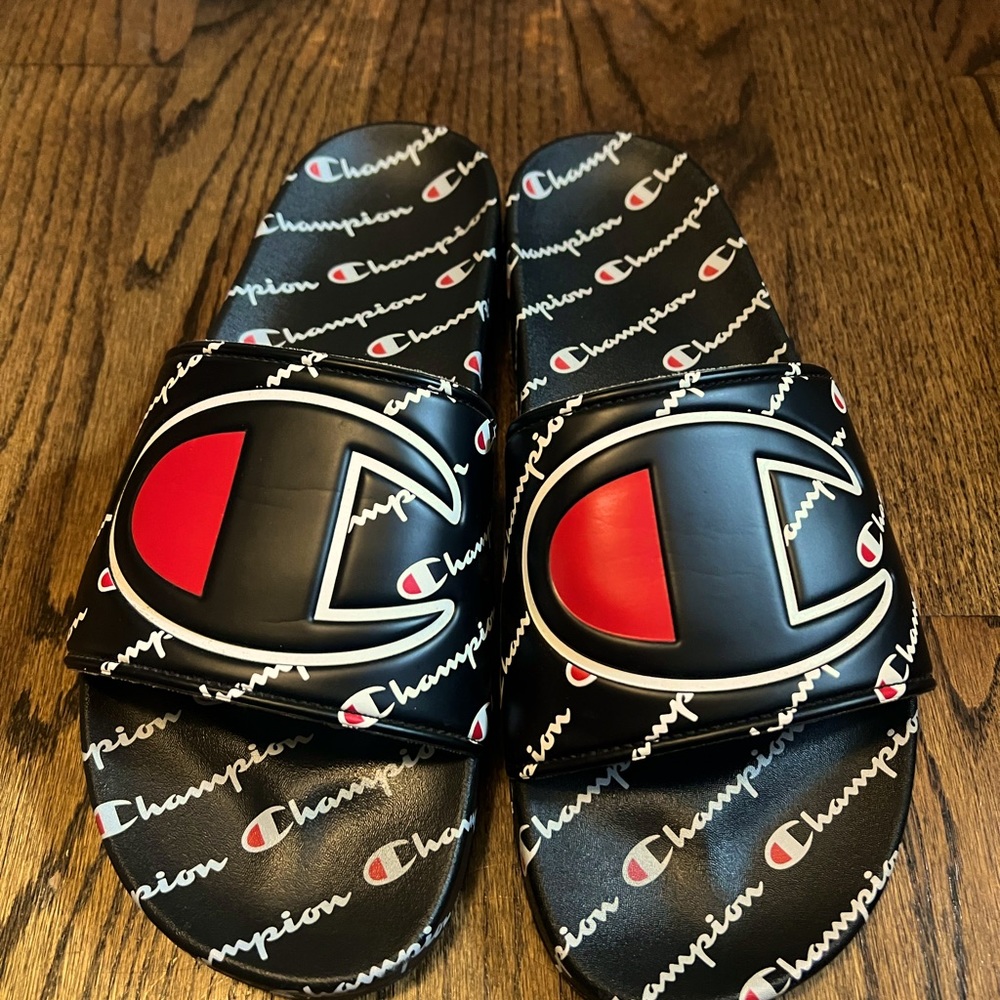 champion SLIDES MENS size 10 slides